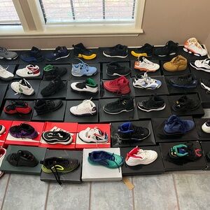 Jordan and Nike shoes size 1y - 5y you can get all of them for $1200